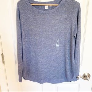 GAP LIGHTWEIGHT BLUE PULLOVER SWEATER SIZE MEDIUM